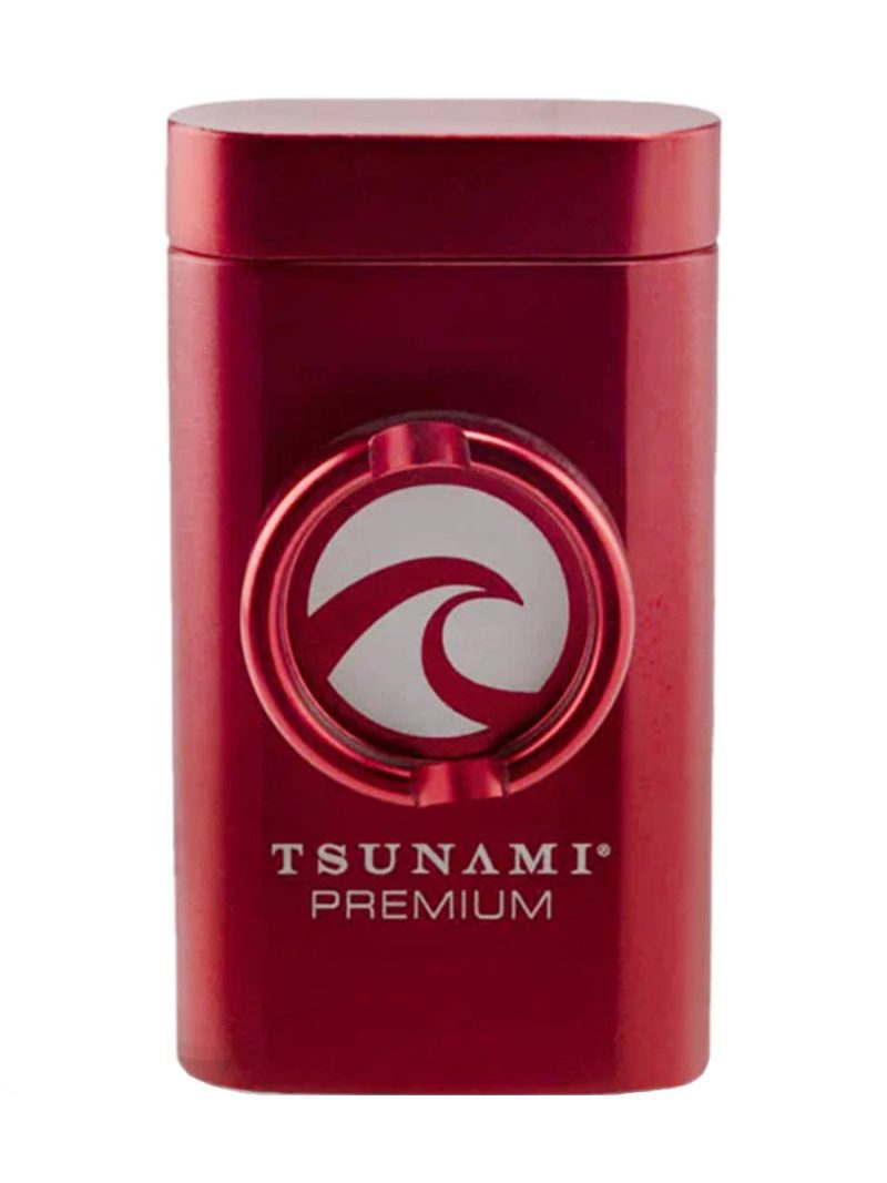 Tsunami Magnetic Dugout With Grinder red