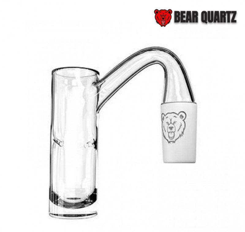 bear quartz lowrider highbrid banger 14mm male 90 degree 22mm top diameter