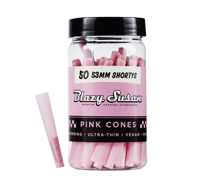 blazy susan 53mm pre rolled cones 50ct